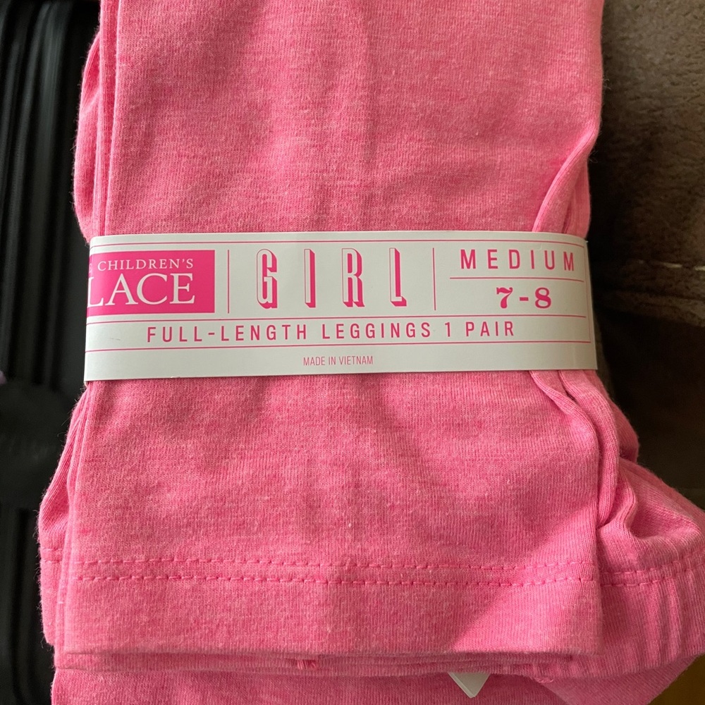 Brand new full-length pink leggings!